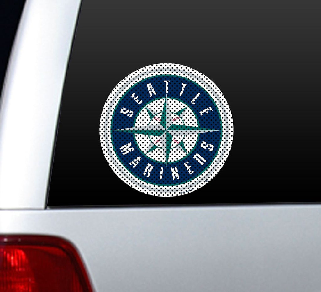 Seattle Mariners Window Film 12 Inch Die Cut