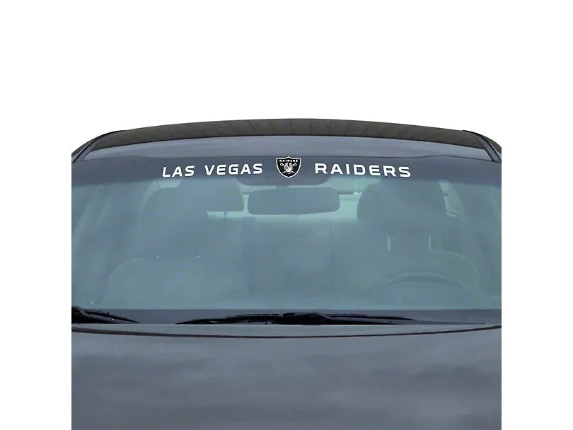 Las Vegas Raiders Decal 35x4 Windshield Style
