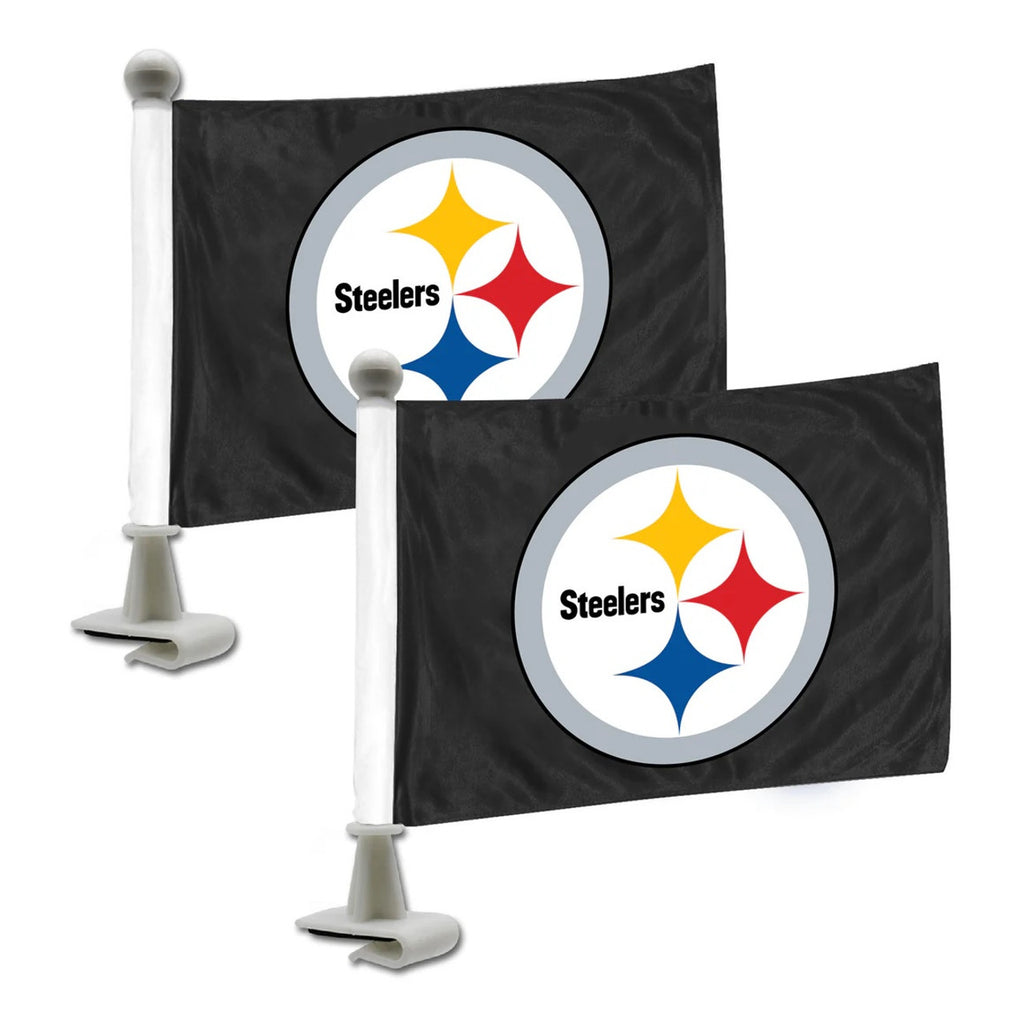 Pittsburgh Steelers Flag Set 2 Piece Ambassador Style