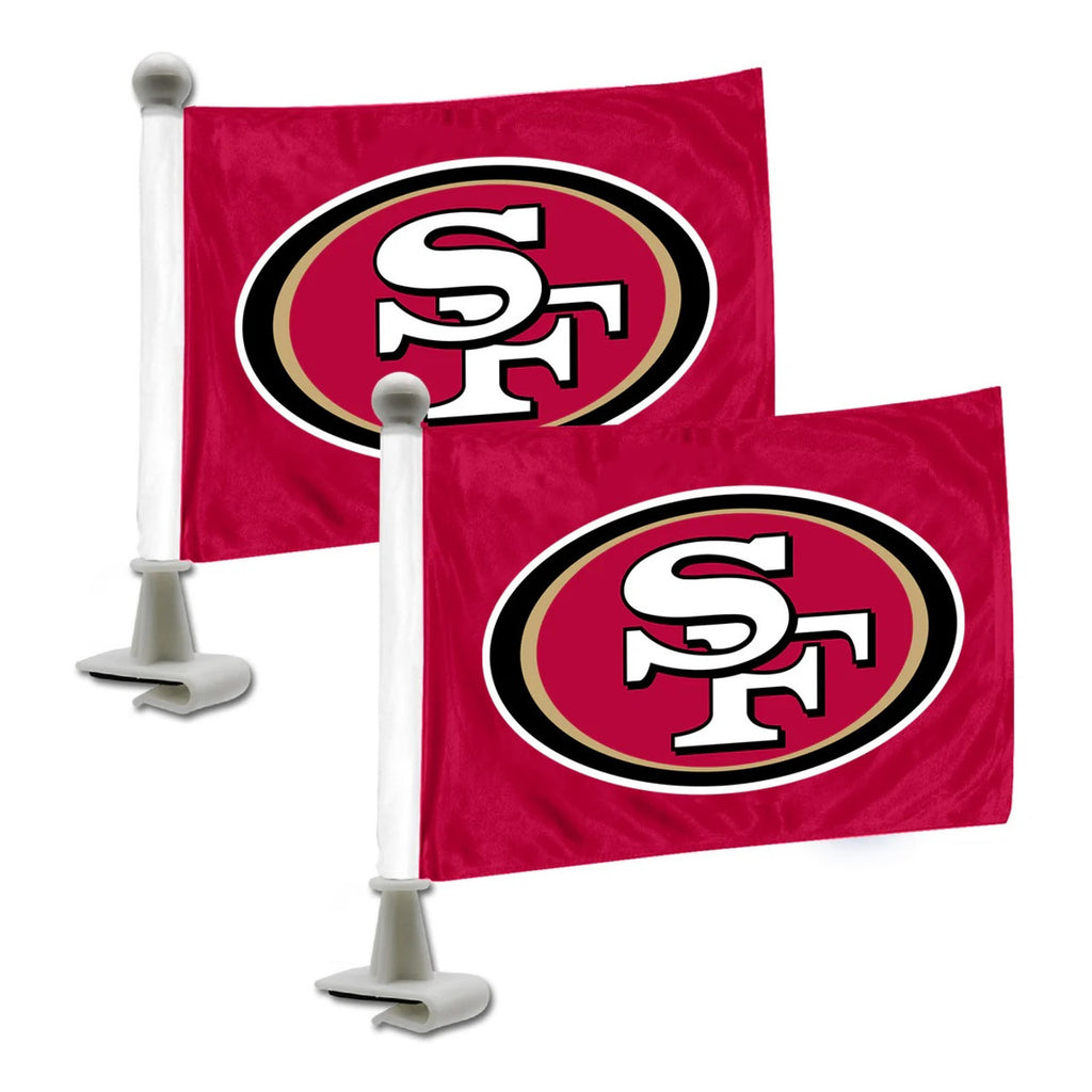 San Francisco 49ers Flag Set 2 Piece Ambassador Style