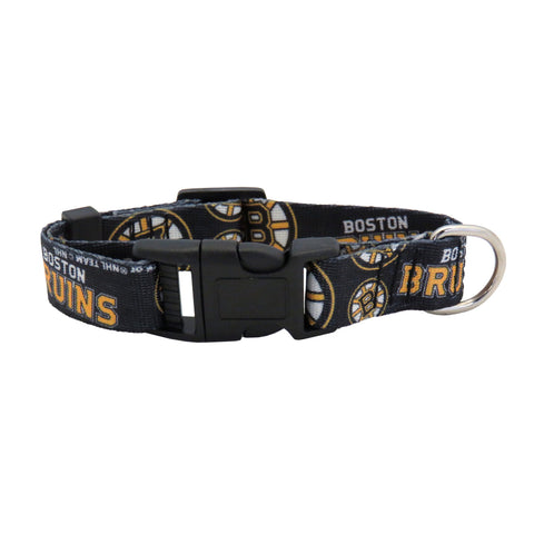 Boston Bruins Pet Collar Size S - Special Order