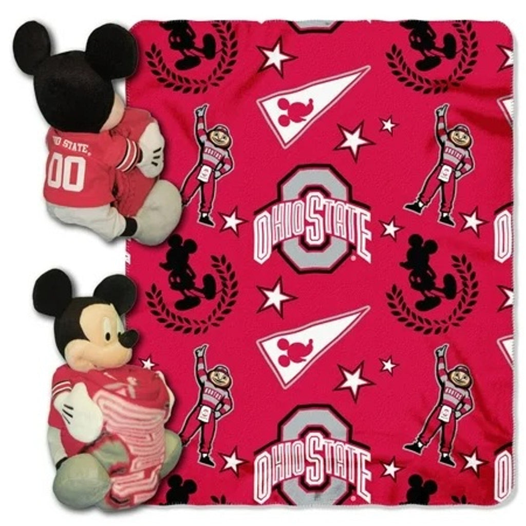 Ohio State Buckeyes Blanket Disney Hugger