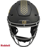 Green Bay Packers Helmet Riddell Authentic Full Size SpeedFlex Style Salute To Service 2025