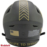 Pittsburgh Steelers Helmet Riddell Authentic Full Size SpeedFlex Style Salute To Service 2025