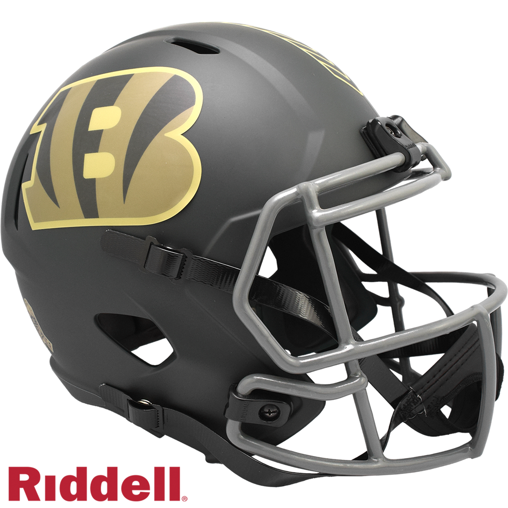 Cincinnati Bengals Helmet Riddell Replica Full Size Speed Style Salute To Service 2025