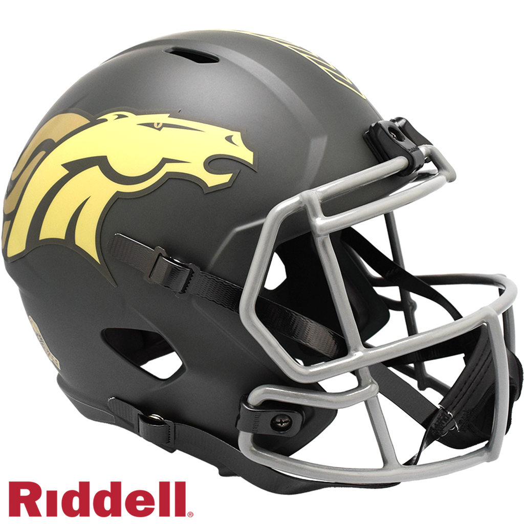 Denver Broncos Helmet Riddell Replica Full Size Speed Style Salute To Service 2025