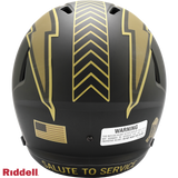 Los Angeles Chargers Helmet Riddell Replica Full Size Speed Style Salute To Service 2025