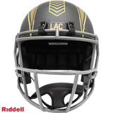 Los Angeles Chargers Helmet Riddell Replica Full Size Speed Style Salute To Service 2025