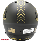 Miami Dolphins Helmet Riddell Replica Full Size Speed Style Salute To Service 2025