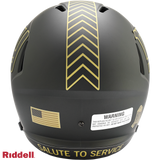 New York Giants Helmet Riddell Replica Full Size Speed Style Salute To Service 2025
