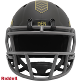Denver Broncos Helmet Riddell Replica Mini Speed Style Salute To Service 2025