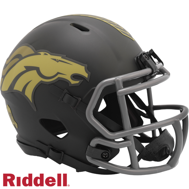 Denver Broncos Helmet Riddell Replica Mini Speed Style Salute To Service 2025