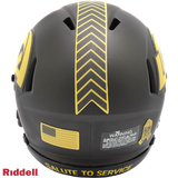 Los Angeles Rams Helmet Riddell Replica Mini Speed Style Salute To Service 2025
