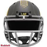 Los Angeles Rams Helmet Riddell Replica Mini Speed Style Salute To Service 2025