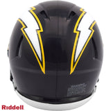 Los Angeles Chargers Helmet Riddell Replica Mini Speed Style On-Field Alternate 2025