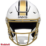 New Orleans Saints Helmet Riddell Authentic Full Size SpeedFlex Style On-Field Alternate 2025 - Special Order