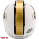 New Orleans Saints Helmet Riddell Replica Mini Speed Style On-Field Alternate 2025