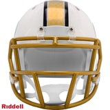 New Orleans Saints Helmet Riddell Replica Mini Speed Style On-Field Alternate 2025
