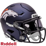 Denver Broncos Helmet Riddell Replica Mid-Size MIDI SpeedFlex Style
