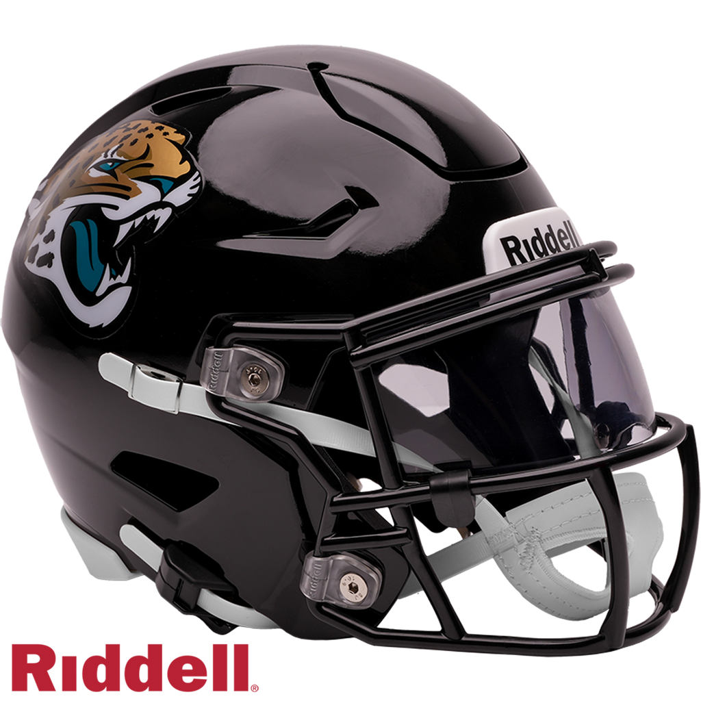 Jacksonville Jaguars Helmet Riddell Replica Mid-Size MIDI SpeedFlex Style