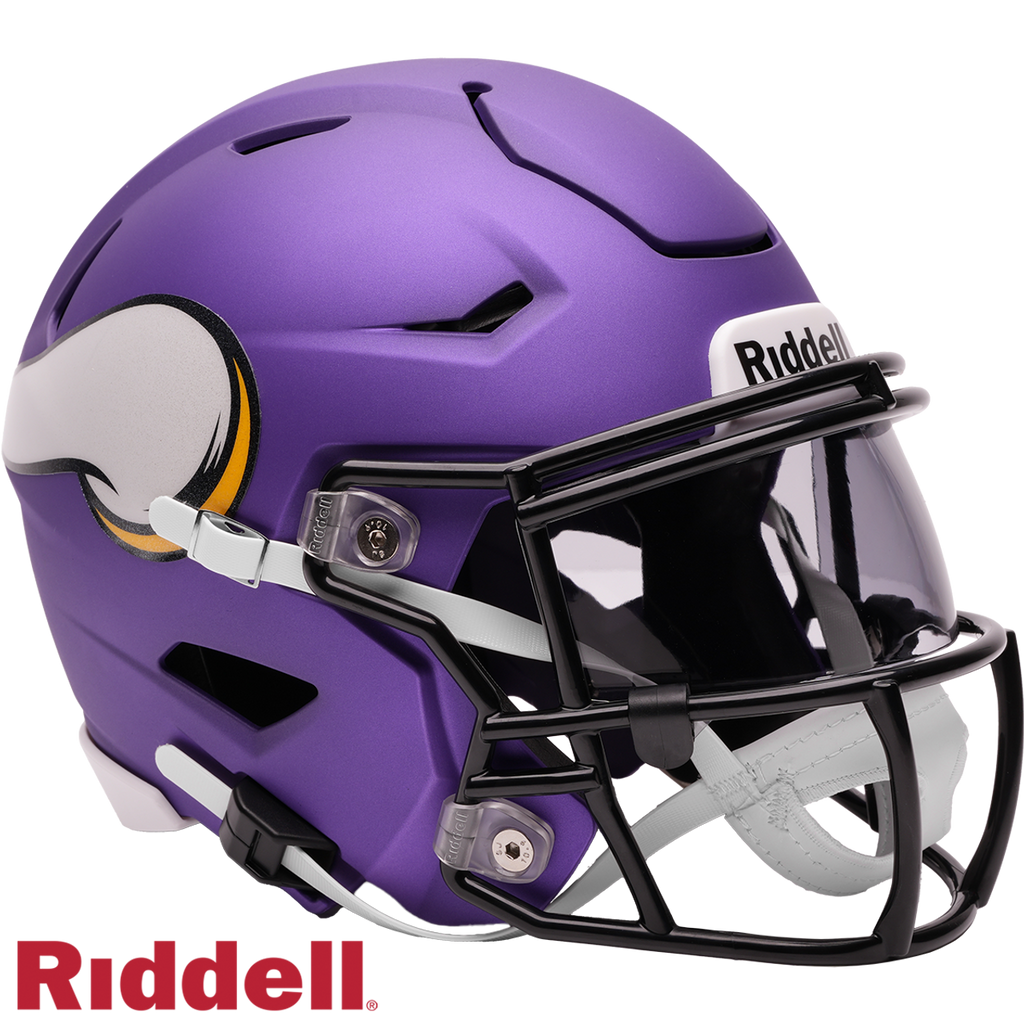 Minnesota Vikings Helmet Riddell Replica Mid-Size MIDI SpeedFlex Style