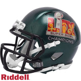 Philadelphia Eagles Helmet Riddell Replica Mini Speed Style Super Bowl 59 Champs