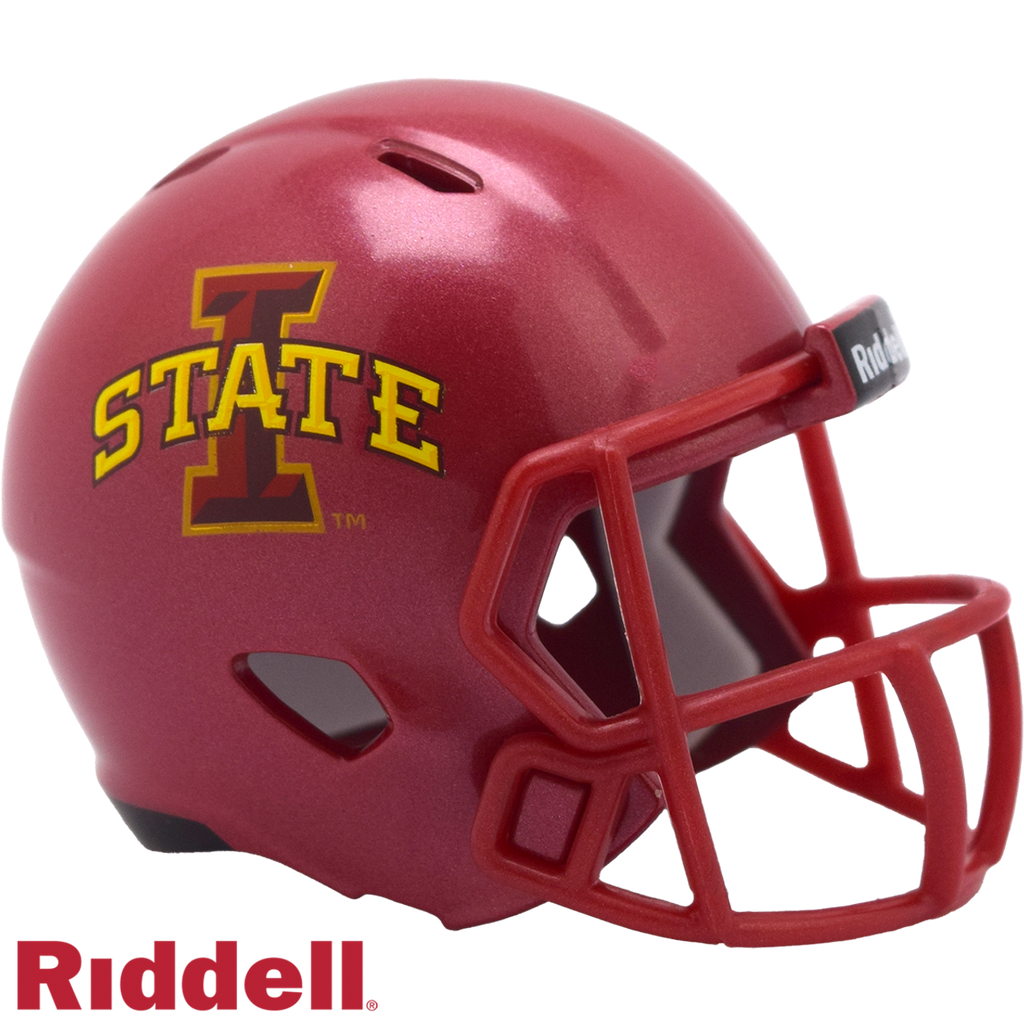Iowa State Cyclones Helmet Riddell Pocket Pro Speed Style