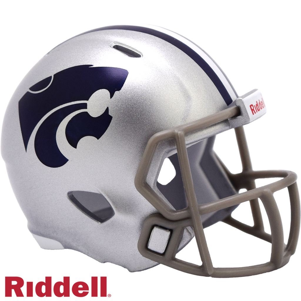 Kansas State Wildcats Helmet Riddell Pocket Pro Speed Style