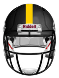 Iowa Hawkeyes Helmet Riddell Replica Mini Speed Style Stars and Stripes Design