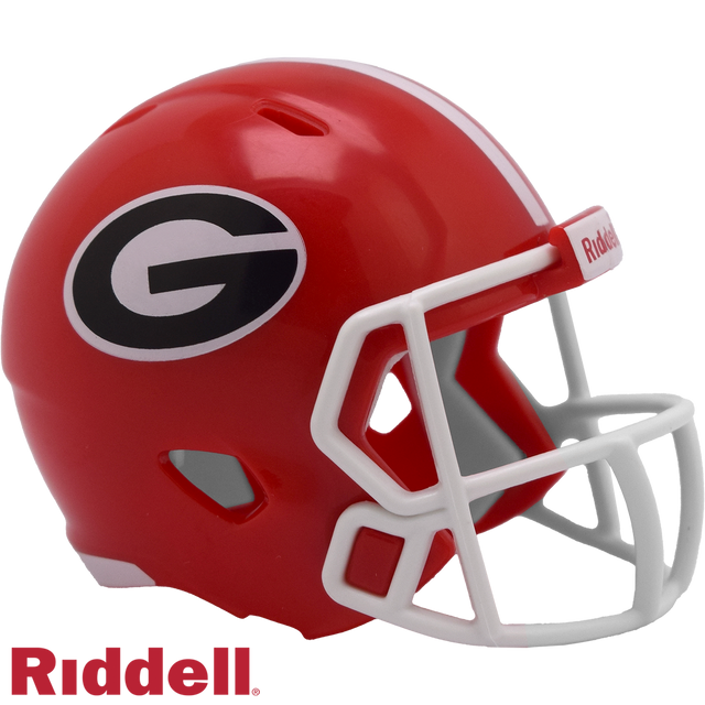 Georgia Bulldogs Helmet Riddell Pocket Pro Speed Style