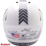 New England Patriots Helmet Riddell Replica Full Size Speed Style Salute To Service 2024