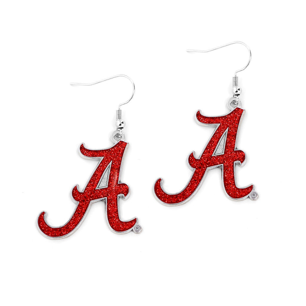 Alabama Crimson Tide Earrings Glitter Dazzle