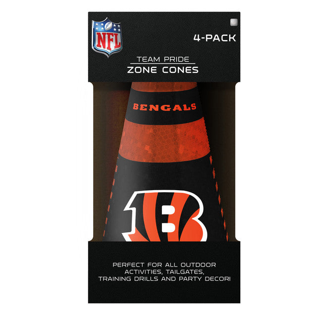 Cincinnati Bengals Zone Cones 4 Pack