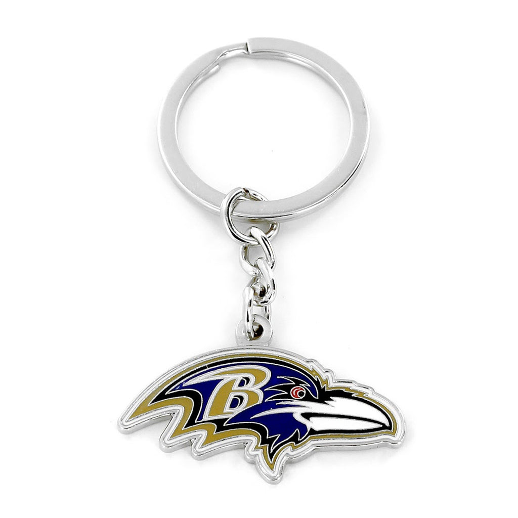 Baltimore Ravens Keychain Logo