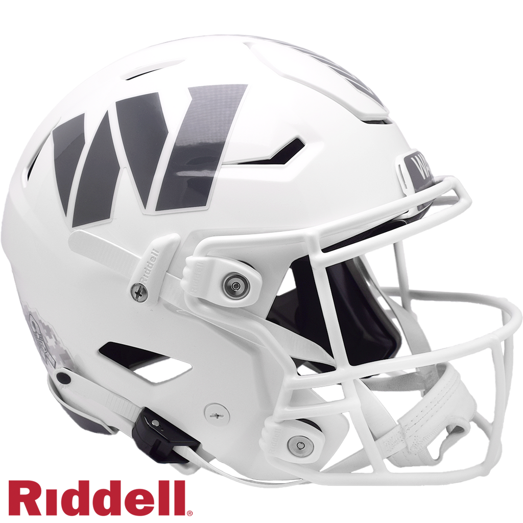 Washington Commanders Helmet Riddell Authentic Full Size SpeedFlex Style Salute To Service 2024