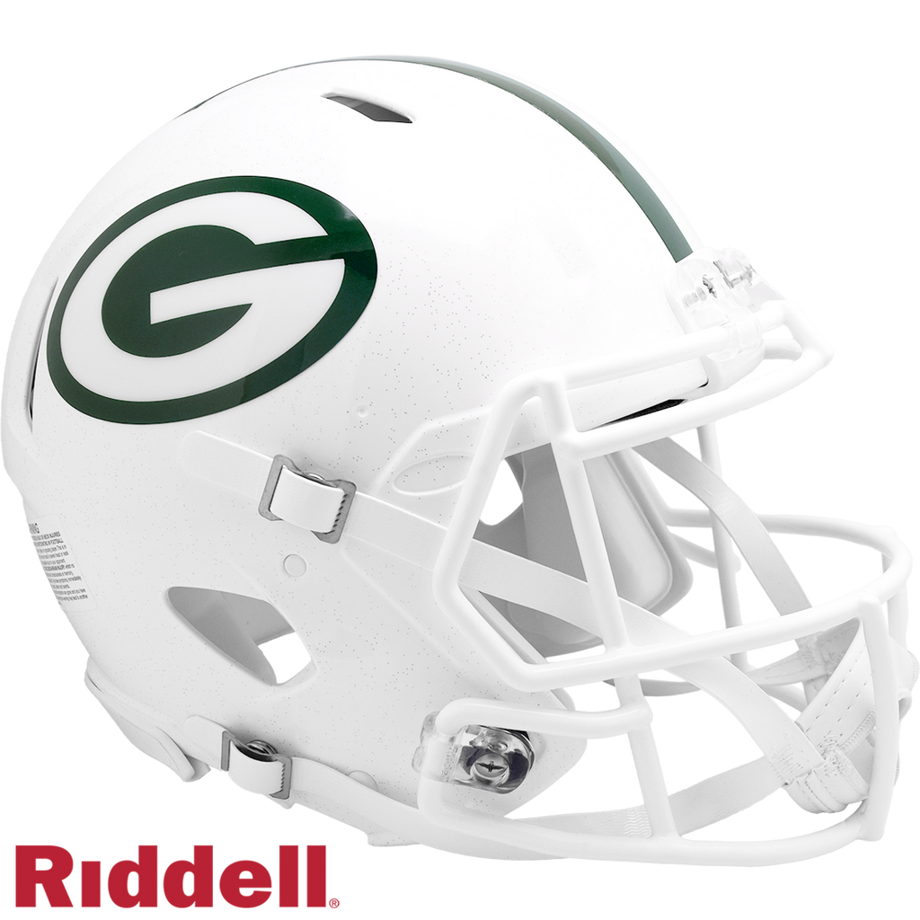 Green Bay Packers Helmet Riddell Authentic Full Size Speed Style On-Field Alternate 2024 - Special Order