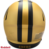 San Francisco 49ers Helmet Riddell Authentic Full Size Speed Style Rave Alternate