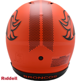 Denver Broncos Helmet Riddell Authentic Full Size Speed Style Rave Alternate