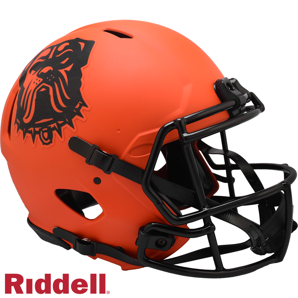 Cleveland Browns Helmet Riddell Authentic Full Size Speed Style Rave Alternate