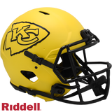 Kansas City Chiefs Helmet Riddell Authentic Full Size Speed Style Rave Alternate