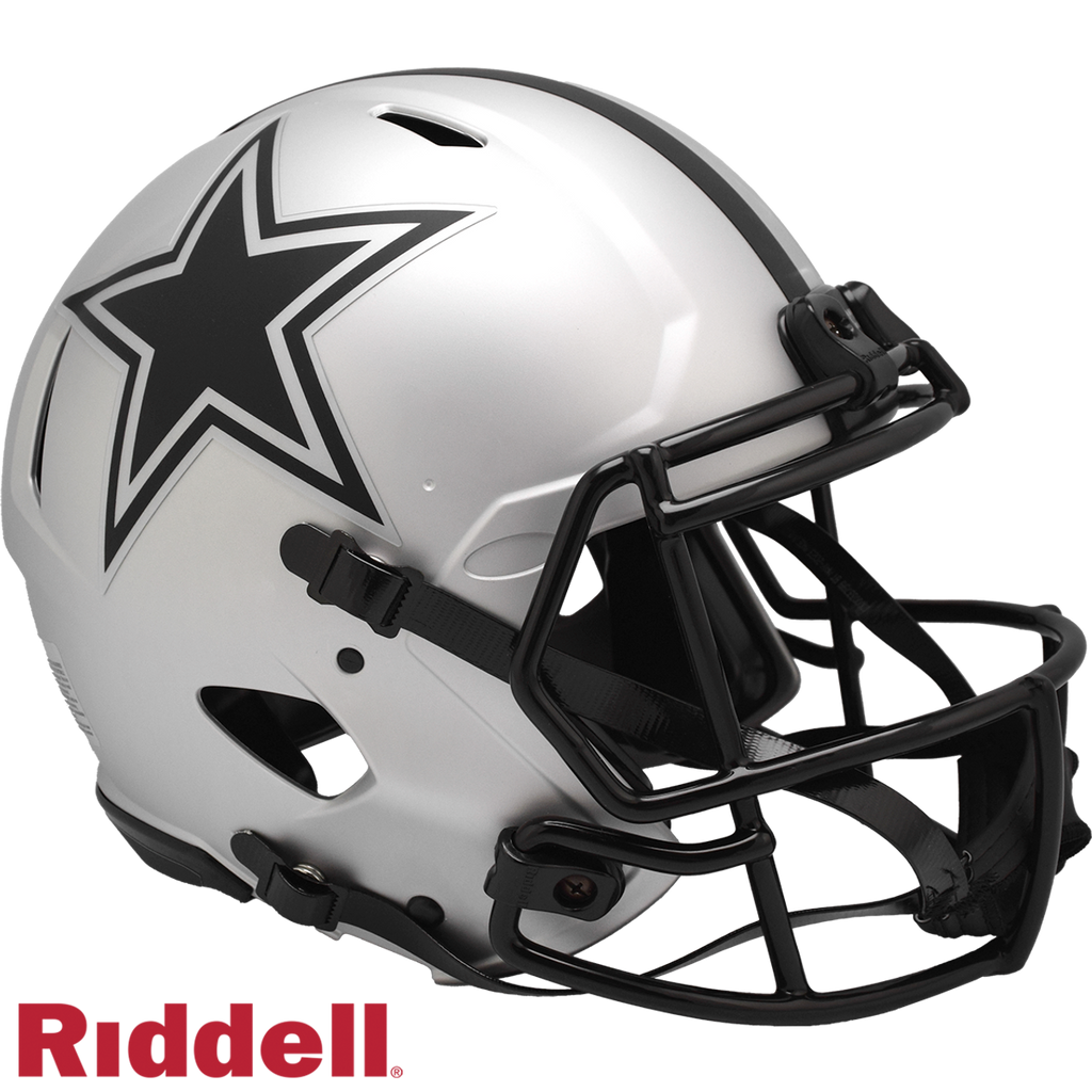 Dallas Cowboys Helmet Riddell Authentic Full Size Speed Style Rave Alternate