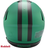 Green Bay Packers Helmet Riddell Authentic Full Size Speed Style Rave Alternate