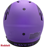 Baltimore Ravens Helmet Riddell Authentic Full Size Speed Style Rave Alternate