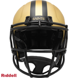 New Orleans Saints Helmet Riddell Authentic Full Size Speed Style Rave Alternate