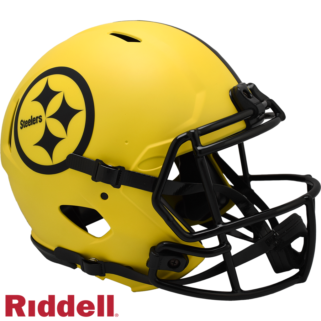 Pittsburgh Steelers Helmet Riddell Authentic Full Size Speed Style Rave Alternate