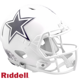 Dallas Cowboys Helmet Riddell Authentic Full Size Speed Style Salute To Service 2024