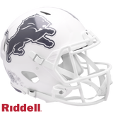 Detroit Lions Helmet Riddell Authentic Full Size Speed Style Salute To Service 2024