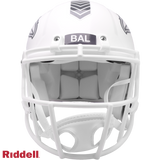 Baltimore Ravens Helmet Riddell Authentic Full Size Speed Style Salute To Service 2024