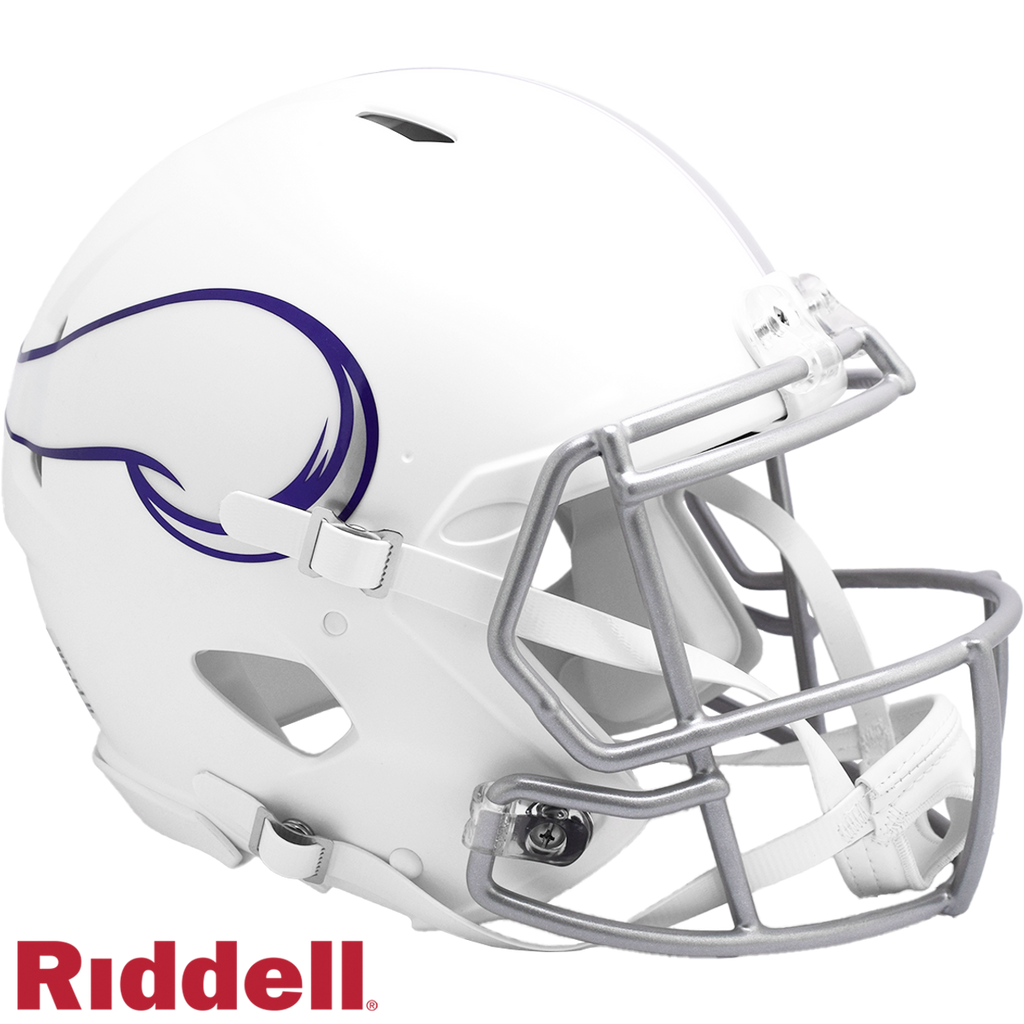 Minnesota Vikings Helmet Riddell Authentic Full Size Speed Style On-Field Alternate 2024