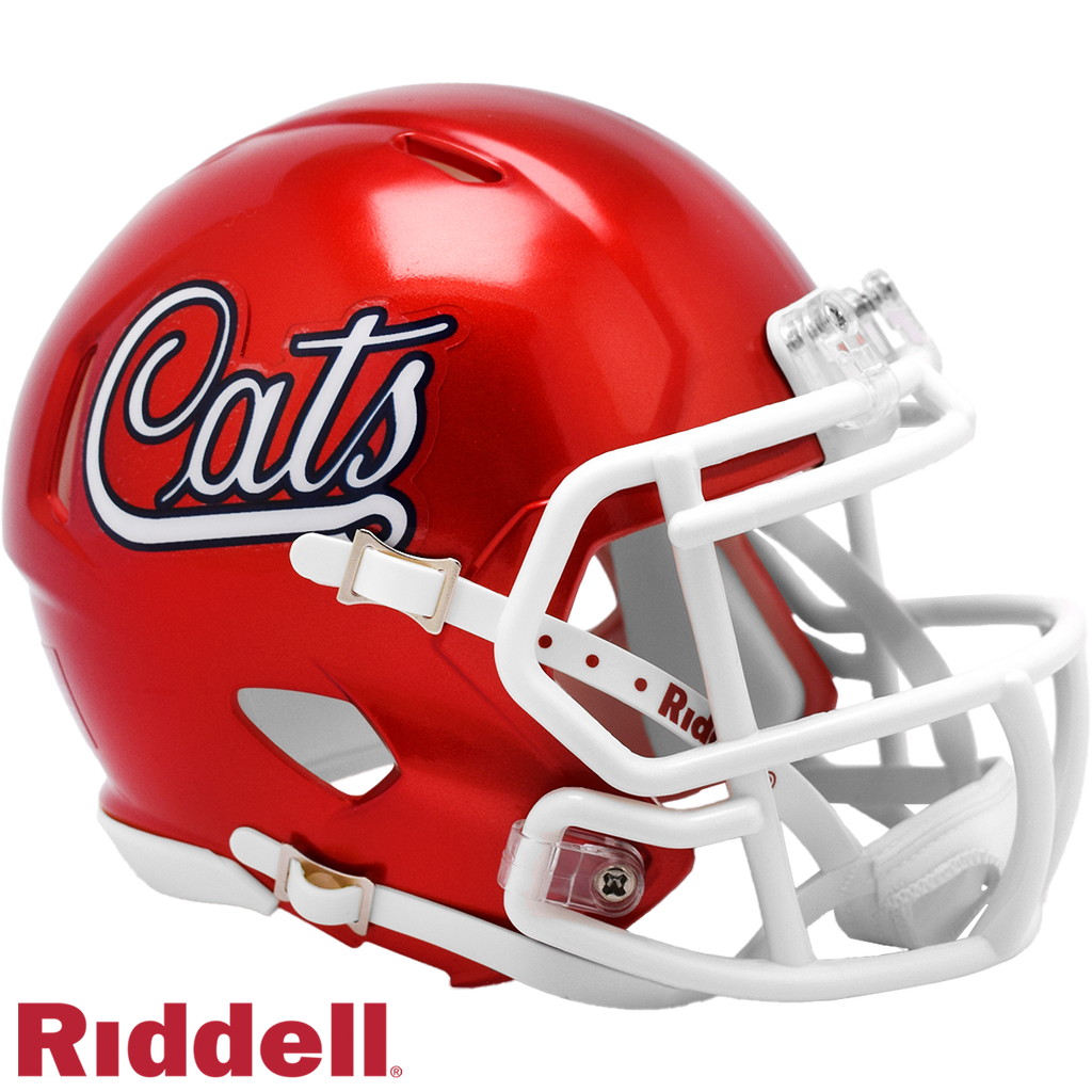 Arizona Wildcats Helmet Riddell Replica Mini Speed Style Cats Script
